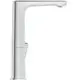 Chromfarbener Wasserhahn von Ideal Standard mit hohem schwenkbarem Auslauf und einem Auslauf von 140 mm. Modernes, funktionales Design.